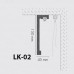 Lubinis užuolaidų profilis H15cm LK02